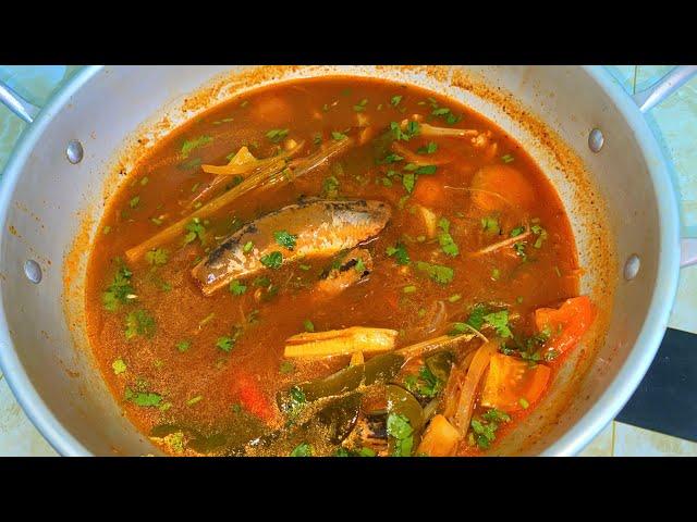 Tomyam Ikan Sardin | Menu Sederhana Yang Ringkas