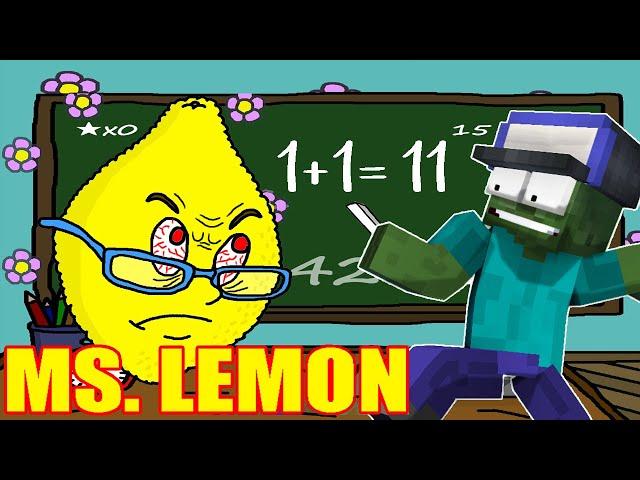 MS LEMONS CHALLENGE - MINECRAFT ANIMATION