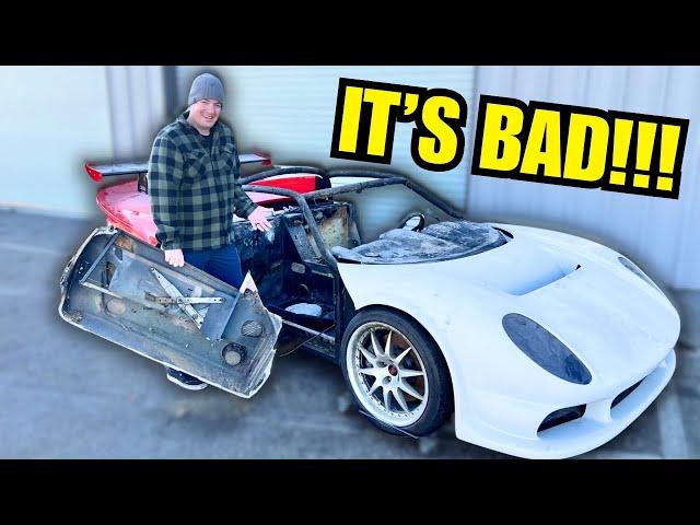 Rebuilding a Destroyed and Abandoned Supercar | Part 1