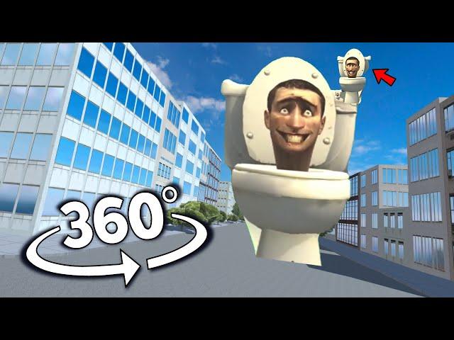 Skibidi Toilet Attack on New York But it's 360 degree video