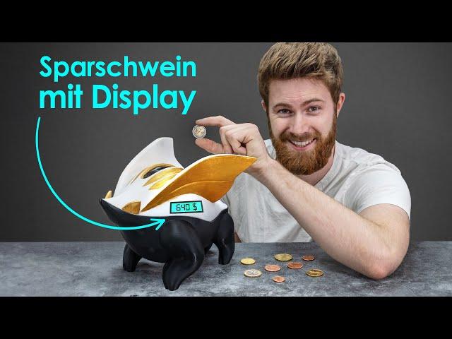 Dieses Smart-Sparschwein zählt dein Geld!