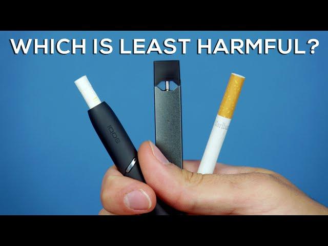 Vaping vs Smoking vs IQOS: Which is Least Harmful?  