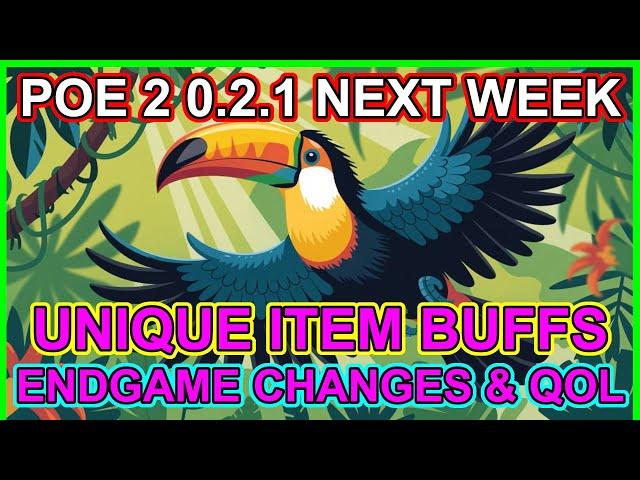 POE 2 - Uniques, Endgame Buffs, Item Tiers Flipped. 0.2.1 Next Week Path Of Exile 2 Dawn of the Hunt