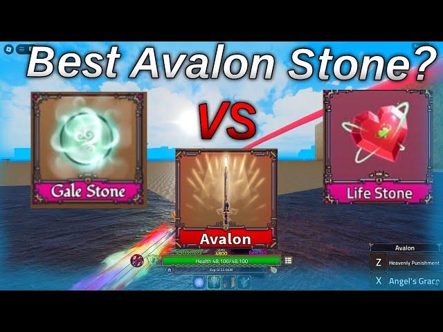 Life Stone Vs Gale Stone On Avalon | King Legacy