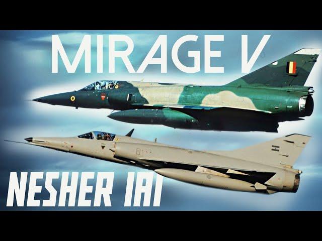 L'histoire du MIRAGE 5, un chasseur copié en SECRET par Israël ?