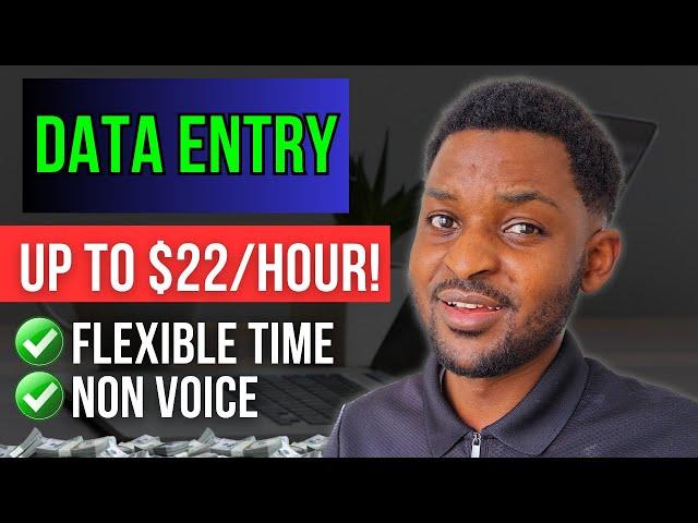 Online Data Entry Jobs That Pay Up TO $22 an Hour | Work From Home Jobs