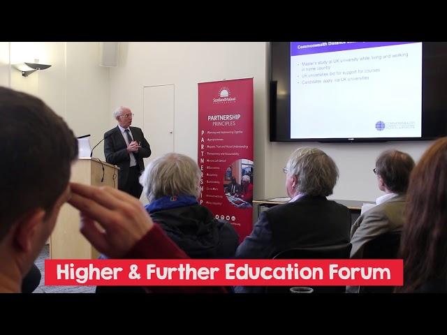 SMP Higher & Further Education Forum - John Kirkland ACU