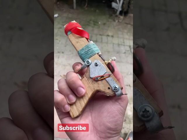 How to make wood pistol #technology #tech|Waseem Tech