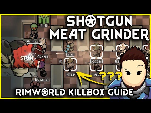 RimWorld Defense Guide - Shotgun Tunnel Meatgrinder Killbox [2024, 1.5]