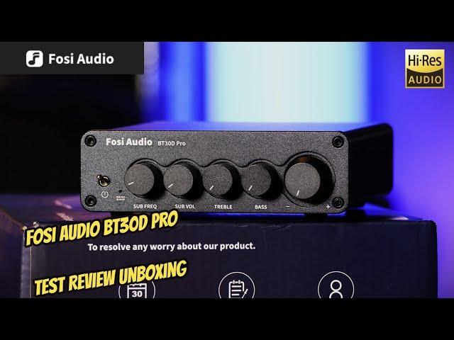 Fosi Audio BT30D PRO 2.1 / Kleiner starker Mini Verstärker mit Bluetooth / Test / Review / Unboxing