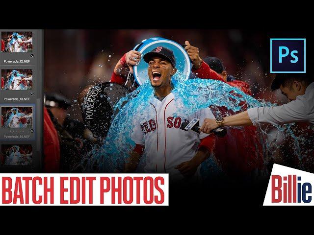 How To BATCH EDIT Your Photos In PHOTOSHOP.