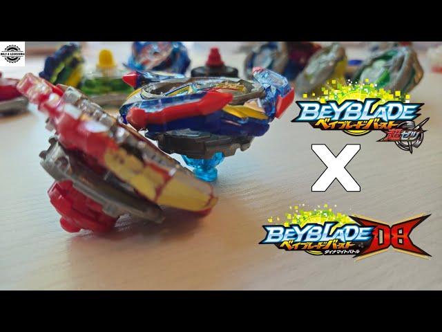 Волчки Beyblade Burst DB/BU с деталями Бейблэйд Бёрст 3 сезон | Эксперименты