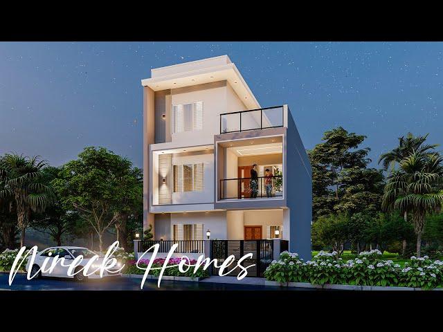 Modern House Design | Low Budget Home ( 24X45 Square Feet )