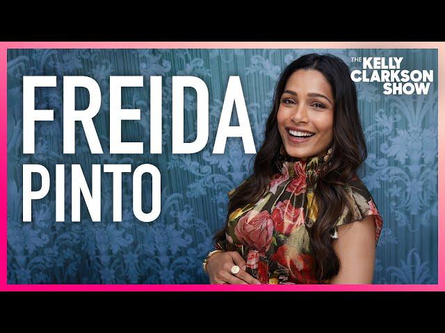 Freida Pinto Had To Wear A Corset While Pregnant