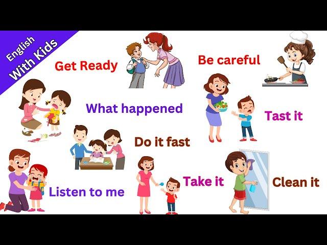 Speak English with Kids | Spoken English for Kids | Daily Use English #englishforkids #learnenglish