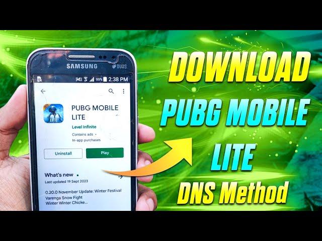 How To Download PUBG Mobile Lite 2024