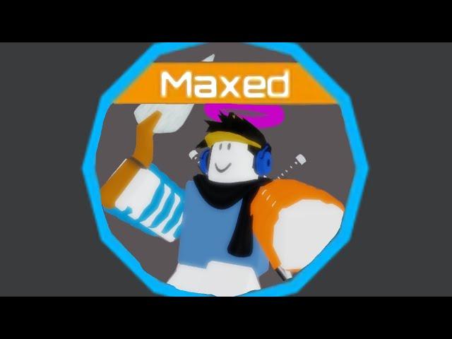 Maxed badge in Tower of Hell + Jump Coil