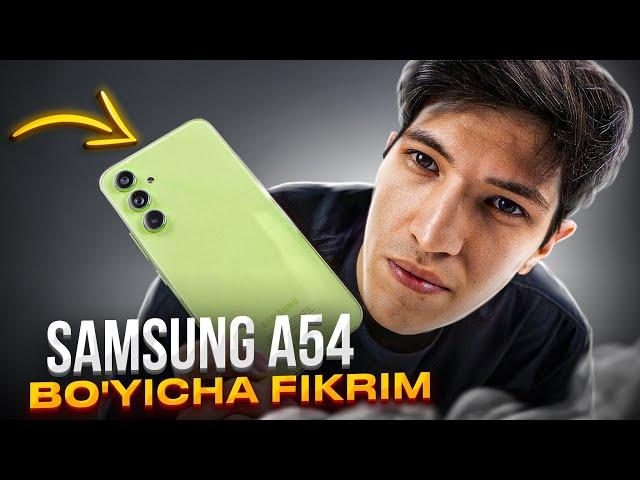 Samsung Galaxy A54 - To'liq obzor (O'zbek tilida)