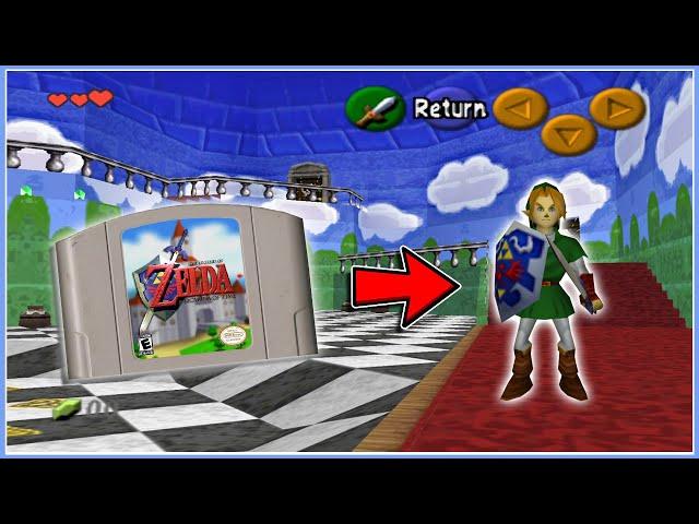 My Childhood Dream Came True... // Ocarina of Time in Super Mario 64