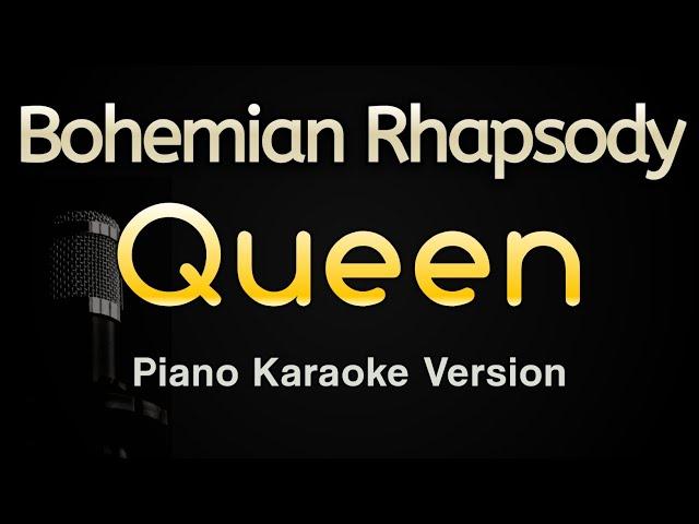 Bohemian Rhapsody - Queen (Piano Karaoke Songs With Lyrics - Original Key)