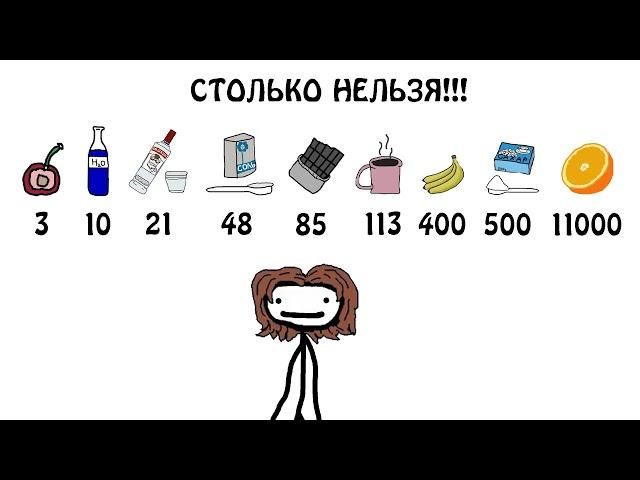 "Продукты, которые не стоит много употреблять!" - Академия Сэма О'Нэллы (Студия Broccoli)