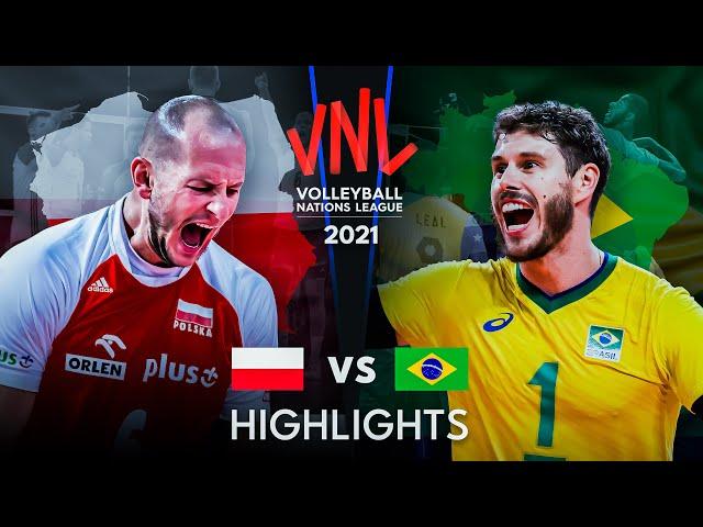 HISTORICAL MATCH | BRAZIL vs POLAND | FINAL Men's VNL 2021