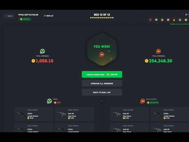 GRIM BIGGEST WIN EVER ON ROLL  250K 4x AWP DRAGON LORE IBP