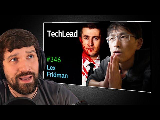 "Lex Fridman Molested Me..." Destiny Reacts To Techlead's Troll Hitpiece Video On Lex Fridman