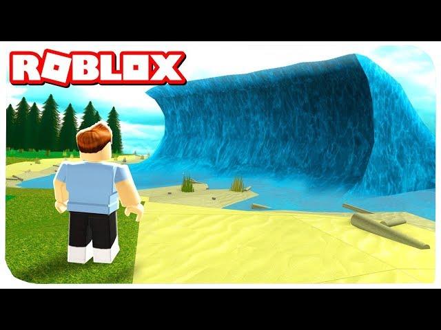 ГИГАНТСКАЯ ВОЛНА ЧЕЛЛЕНДЖ !!! | ROBLOX ПО РУССКИ | | Роблоксер Альберт