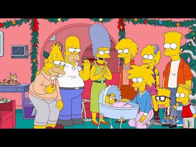 The simpsons The Simpsons of the Future Spend Christmas Together