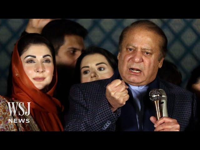 Pakistan’s Former Prime Minister Nawaz Sharif Declares Lead in Election | WSJ News