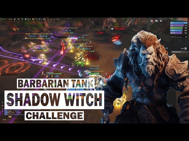 Shadow Witch - Challenge 10 man. Tarisland Barbarian Tank