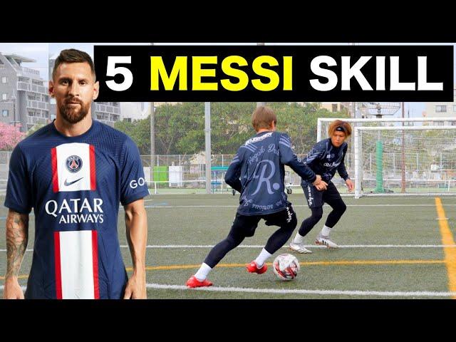 LEARN 5 MESSI SIMPLE EFFECTIVE SKILLS