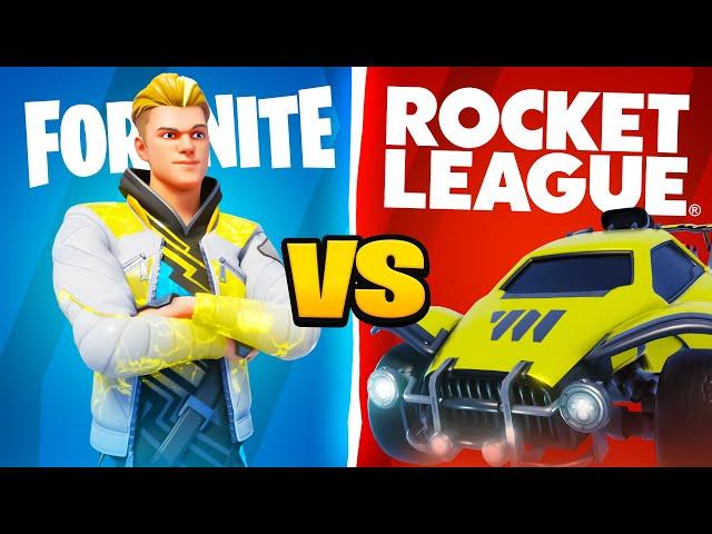 PRO Fortnite vs PRO Rocket League Players!