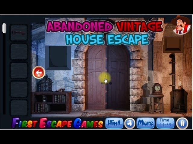 Abandoned vintage house escape - First Escape Games,..