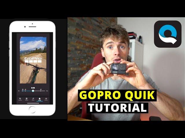 How to Edit On The GoPro Quik App | Easy Tutorial