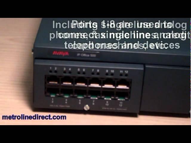 metrolinedirect.com: Avaya IP500 Analog Phone 8