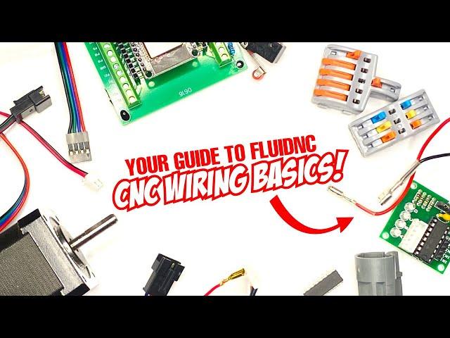 CNC Wiring Basics // FluidNC // ESP32 // TinyBee controller