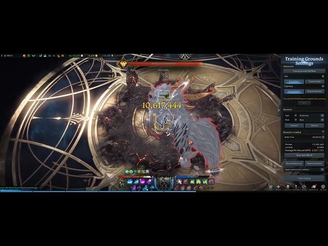 [Lost Ark NA] 1492 Destroyer 1 minute DPS test