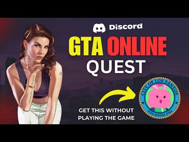 How To Complete GTA Online Quest in Discord Without Playing The Game (Free Avatar Decoration)
