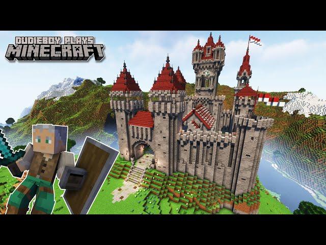 Finishing my Minecraft SURVIVAL CASTLE!!!