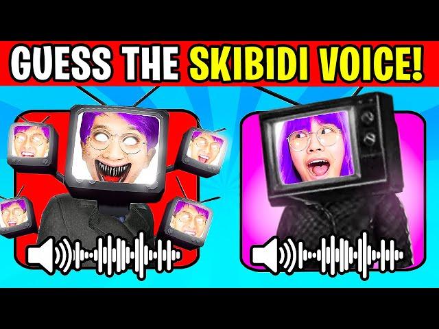 Guess The SKIBIDI TOILET Voice CHALLENGE!? (ALL SECRET EPISODES!)