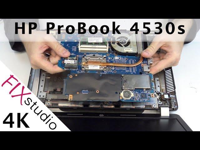 HP ProBook 4530s - disassemble [4K]