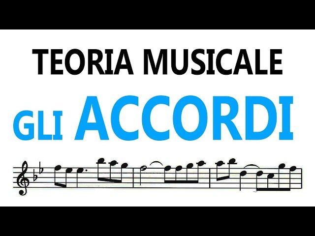 Teoria Musicale - GLI ACCORDI