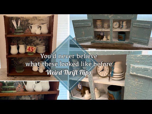 Unconventional "Weird" Thrifted Home Decor Makeovers