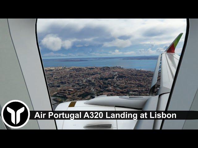 [MSFS] Beautiful Approach into Lisbon! - Air Portugal | MrYorkiesWorld