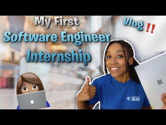 My First Software Engineering Internship Experience (What To Expect) | Vlog