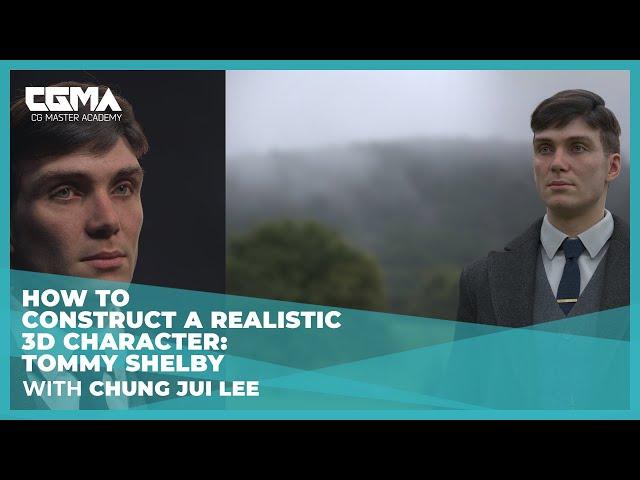 How to Construct a Realistic 3D Character: Tommy Shelby | Chung Jui Lee