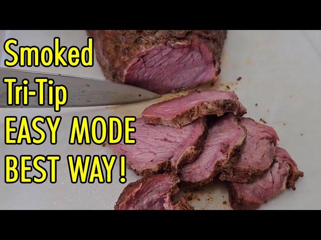 Smoked Tri-Tip EASY MODE - Sous Vide Smoking!