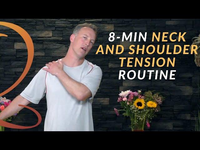 8-Minute Qi Gong Routine for Upper Back, Neck, and Shoulders | Tension Relief Qi Gong